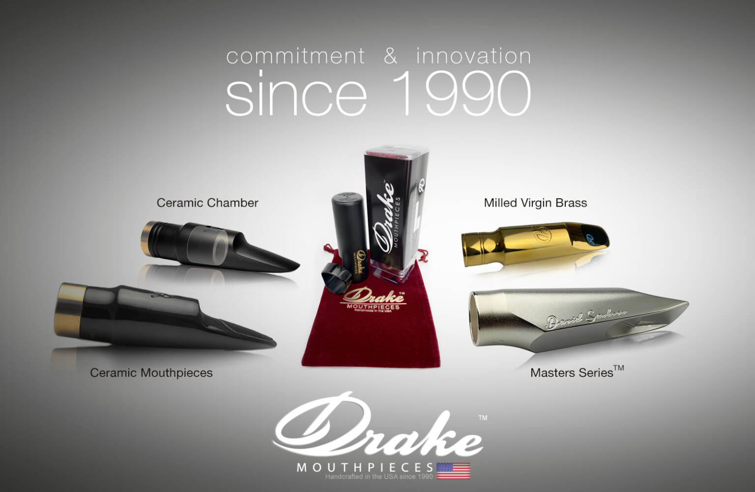 Drake Mouthpieces has been committed to innovation and performance for