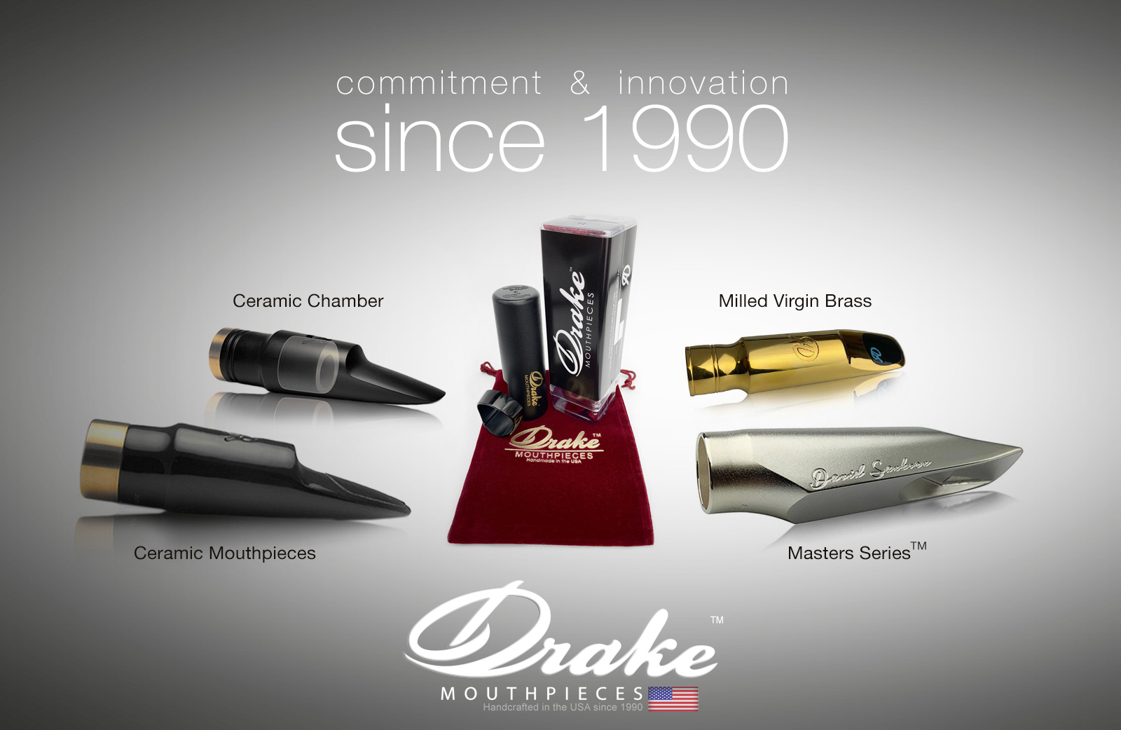 Drake Saxophone Mouthpieces commitment and innovation